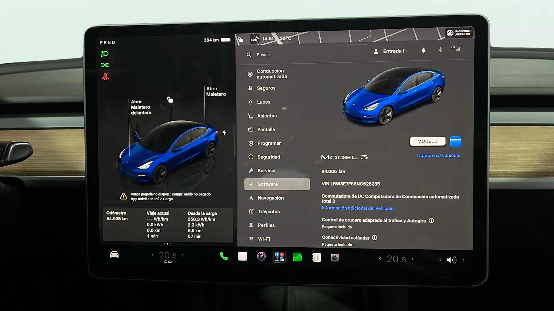 Tesla Model 3 Gran Autonomía RWD - foto 12