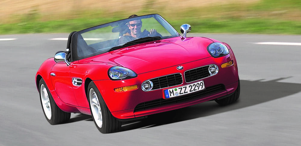 BMW Z8, el modelo más conocido por su aparición en la película 007: El mundo nunca es suficiente