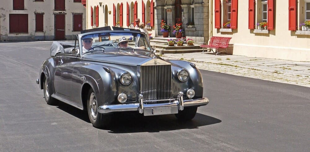 Coches históricos como el Rolls Royce Silver Cloud