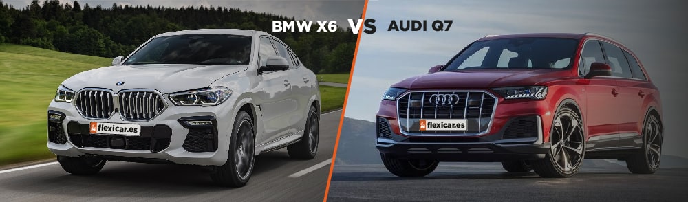 Comparativa BMW X6 vs AUDI Q7