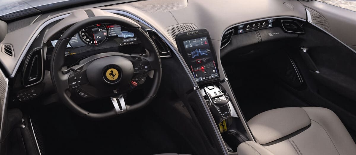 Ferrari Roma: diseño interior
