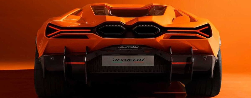 Parte trasera del Lamborghini Revuelto