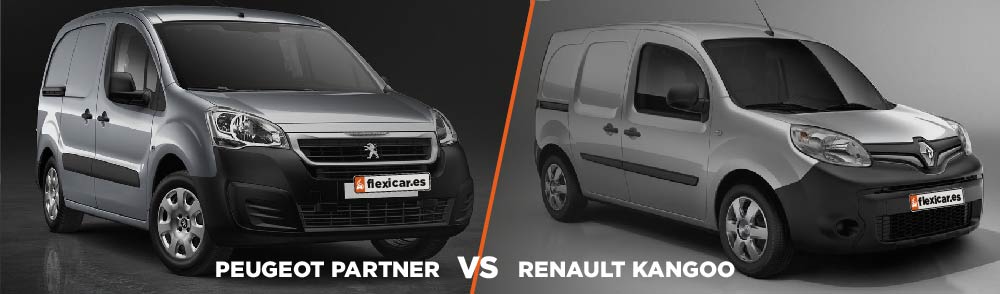 Comparativa: Renault Kangoo vs Peugeot Partner
