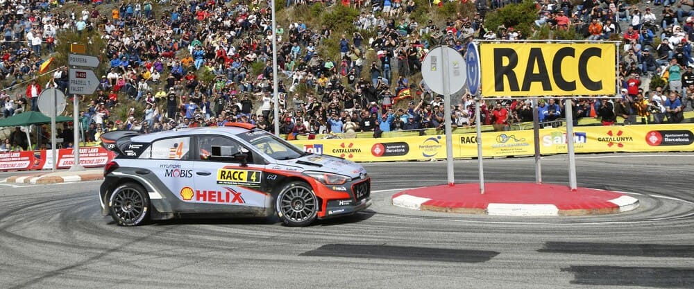 Rally Catalunya, una de las últimas etapas del Rally RACC