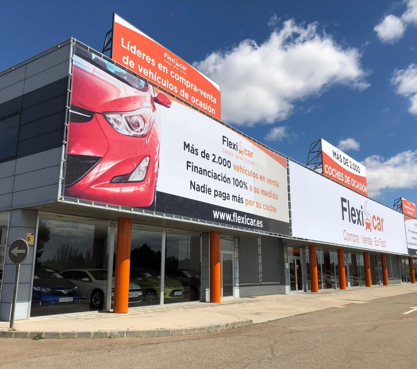 fachada flexicar zaragoza coches